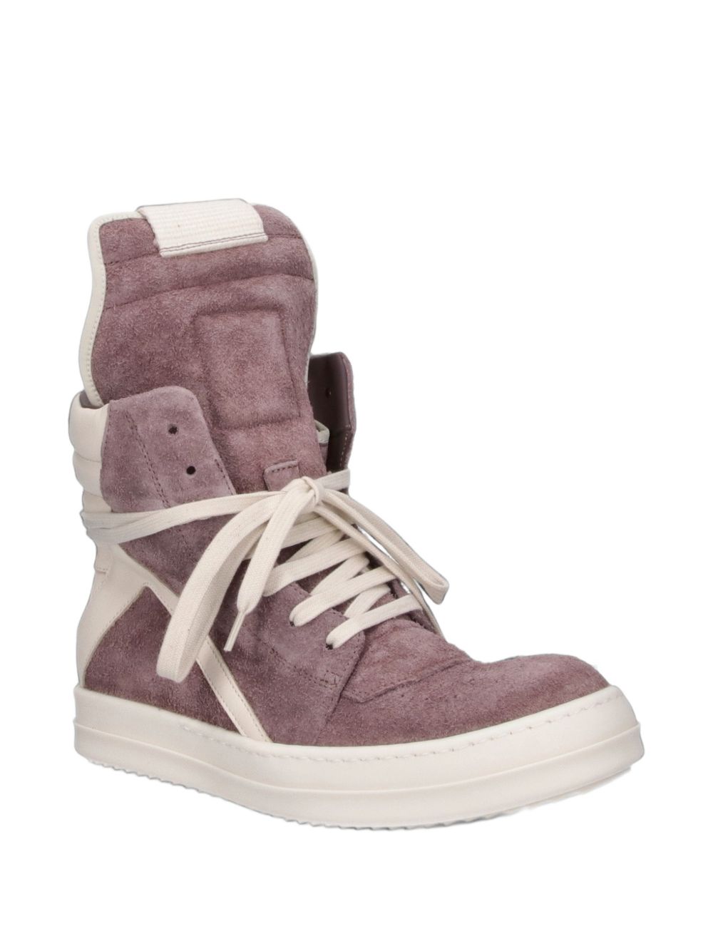 Rick Owens Women Geobasket Leather Sneakers RICK OWENS
