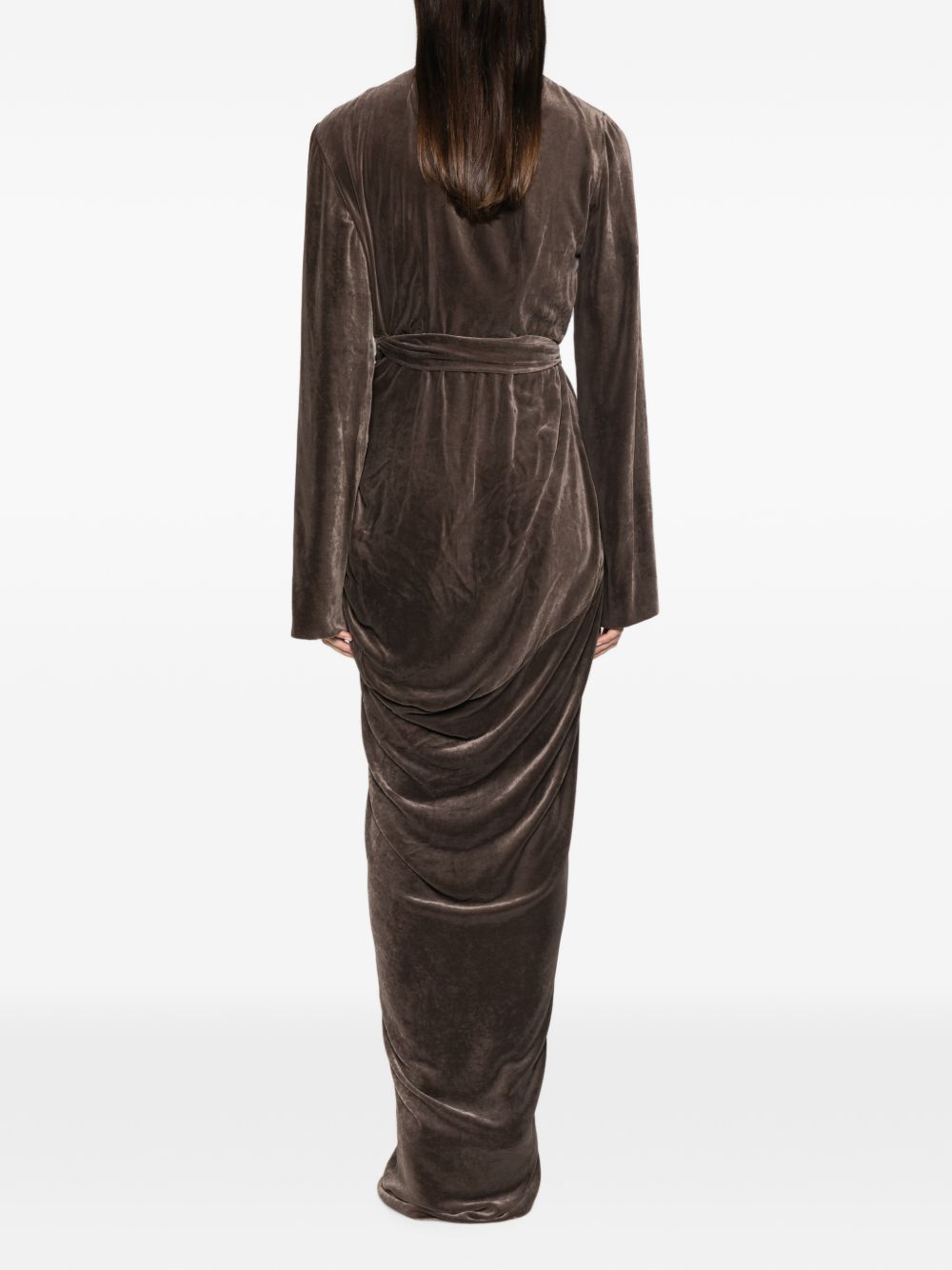 Rick Owens Women Draped Maxi Dress RICK OWENS