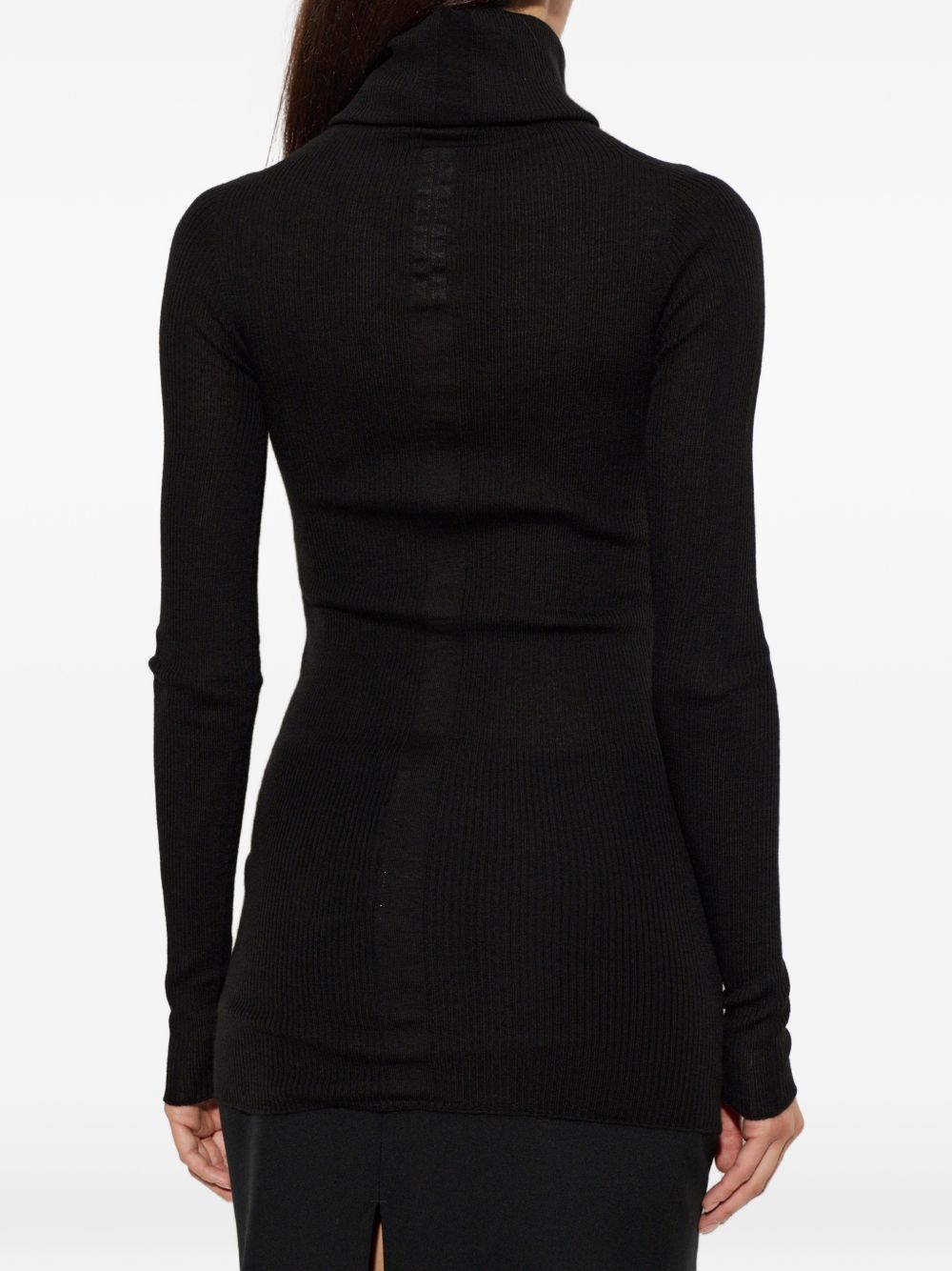 Rick Owens Women Wool Turtle-Neck Sweater RICK OWENS