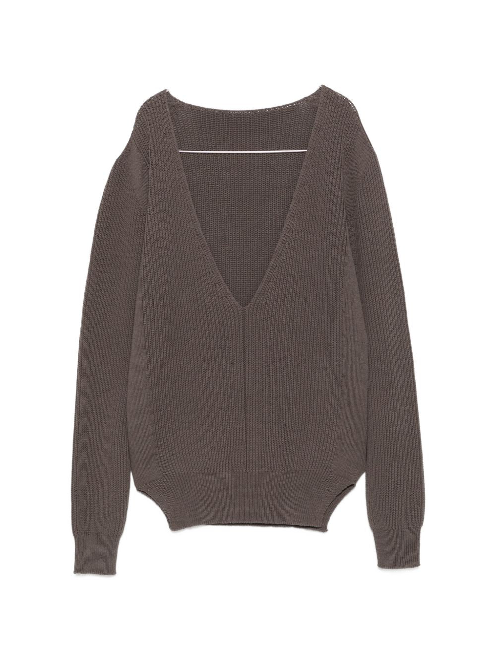 Rick Owens Women Wool V-Necked Sweater RICK OWENS