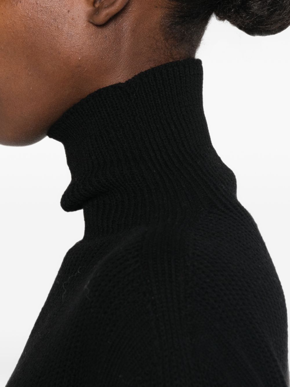 Rick Owens Women Wool Turtle-Neck Sweater RICK OWENS