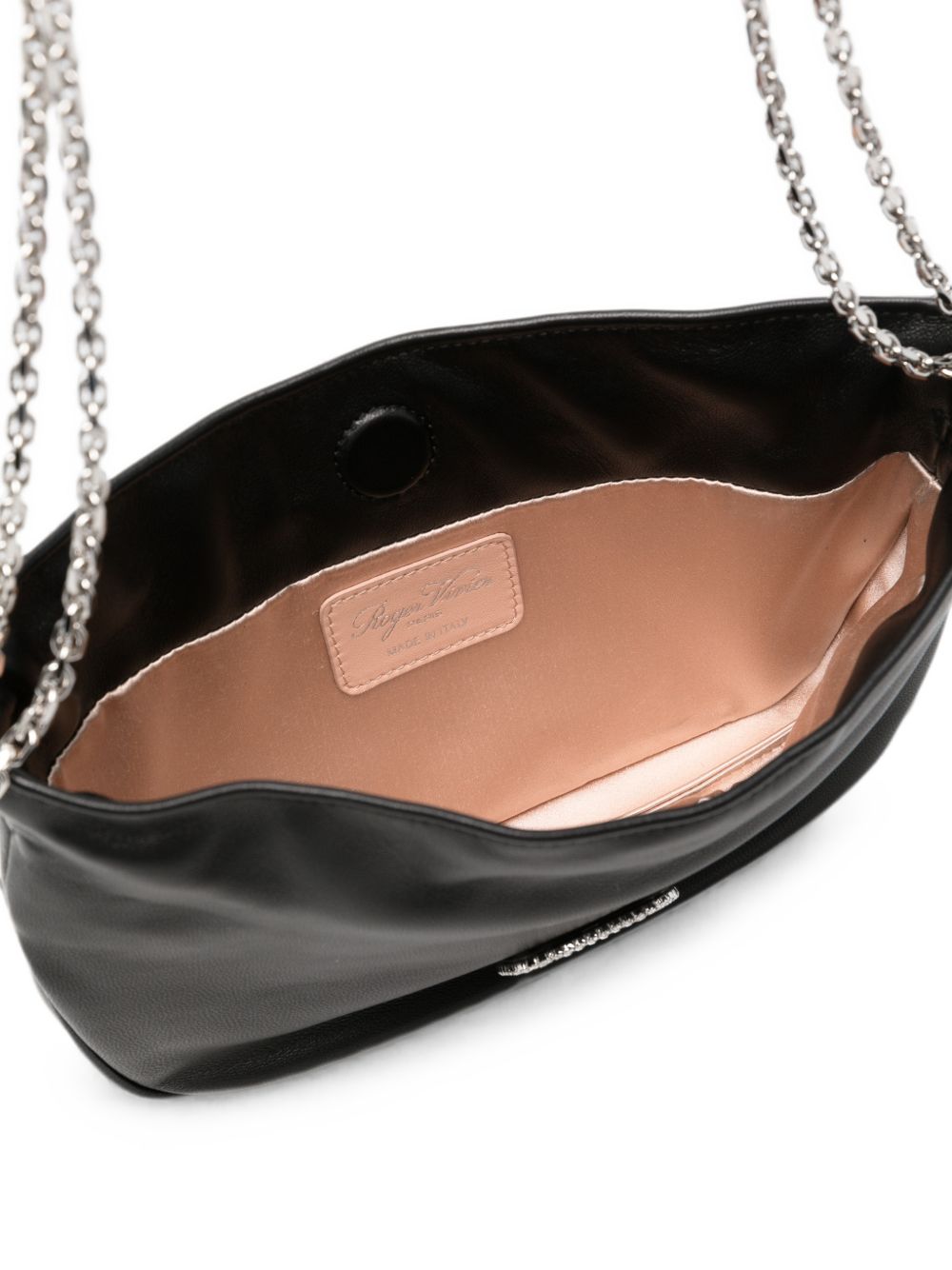 Roger Vivier Women Pilgrim Mini Leather Clutch ROGER VIVIER