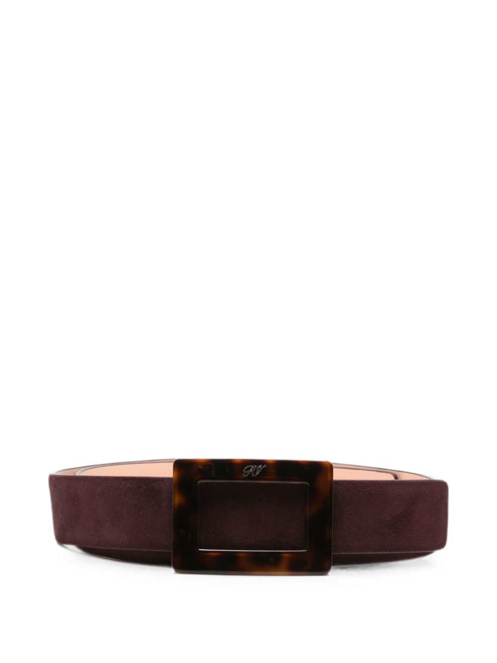 Roger Vivier Women Belle Vivier Leather Belt ROGER VIVIER