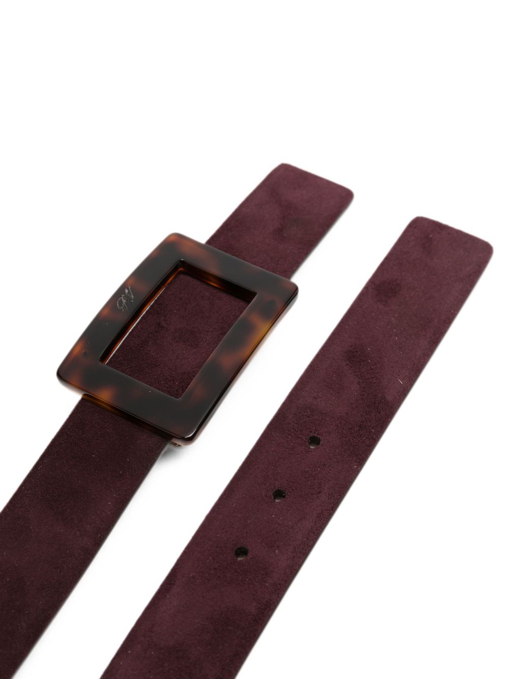 Roger Vivier Women Belle Vivier Leather Belt ROGER VIVIER