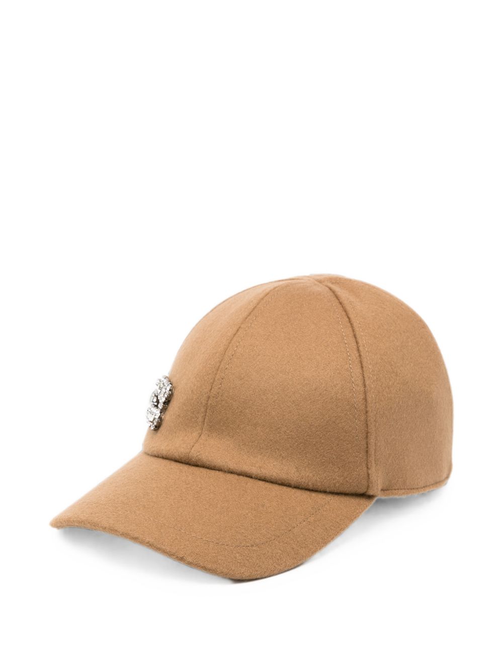 Roger Vivier Women Rv Flower Strass Baseball Cap ROGER VIVIER