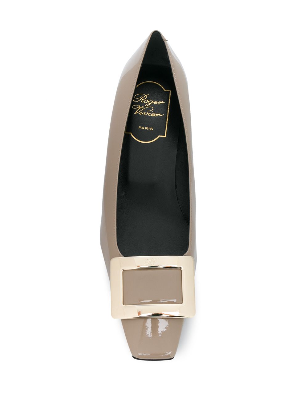 Roger Vivier Women Belle Vivier Patent Leather Pumps ROGER VIVIER