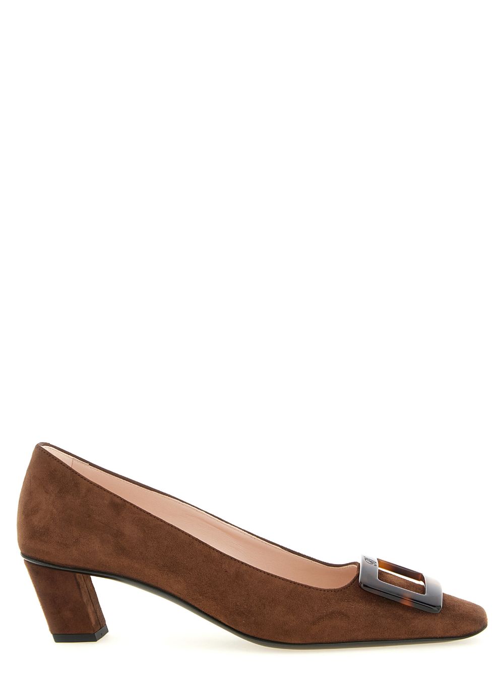 Roger Vivier Women Belle Vivier Leather Pumps ROGER VIVIER