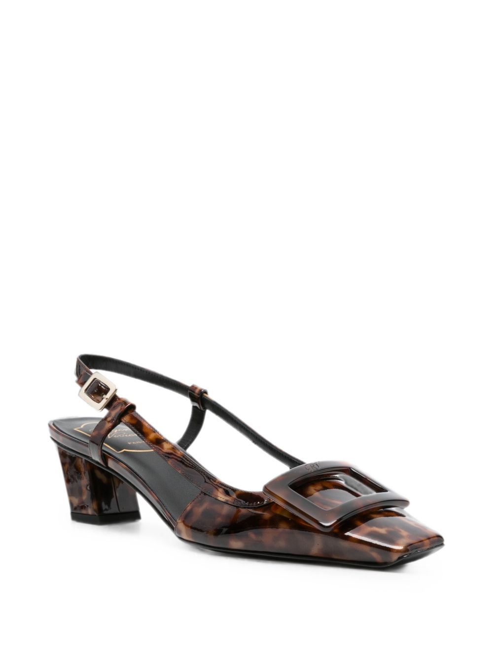 Roger Vivier Women Belle Vivier Patent Leather Pumps ROGER VIVIER