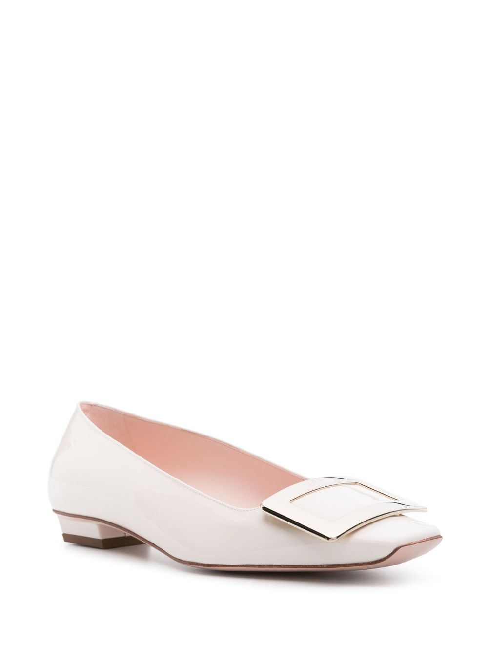 Roger Vivier Women Belle Vivier Patent Leather Ballets ROGER VIVIER