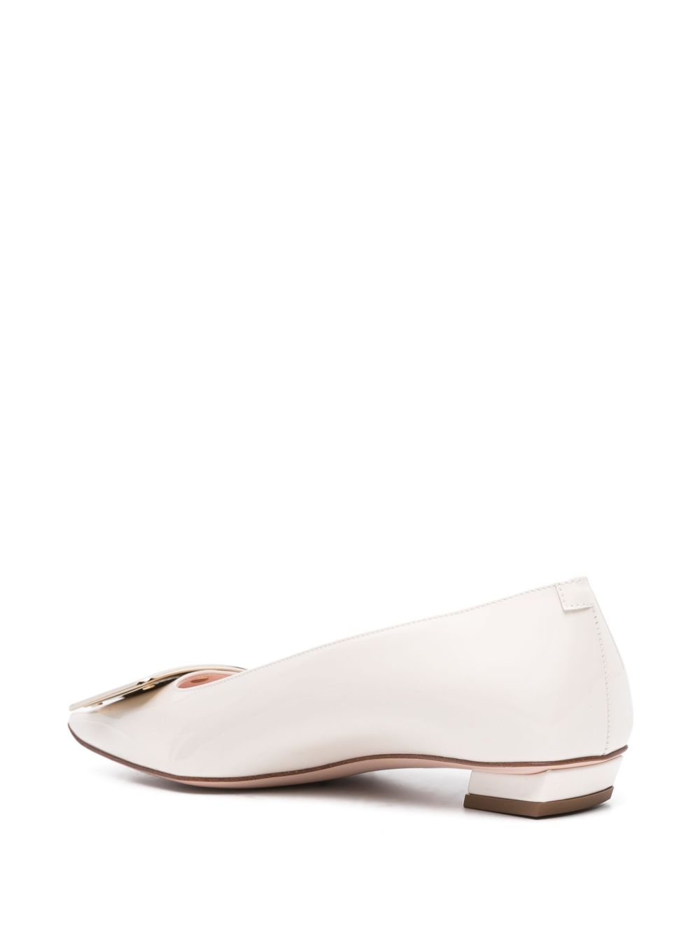 Roger Vivier Women Belle Vivier Patent Leather Ballets ROGER VIVIER