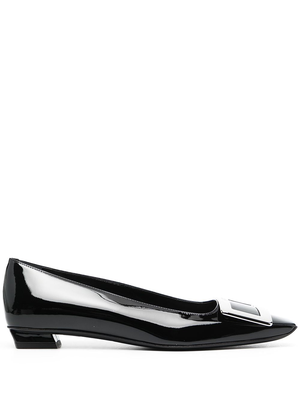 Roger Vivier Women Belle Vivier Patent Leather Ballets ROGER VIVIER