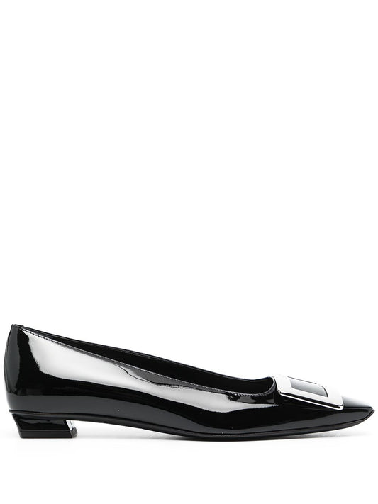 Roger Vivier Women Belle Vivier Patent Leather Ballets ROGER VIVIER