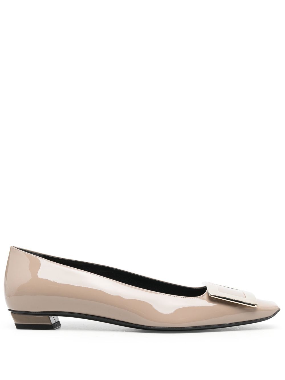 Roger Vivier Women Belle Vivier Patent Leather Ballets ROGER VIVIER