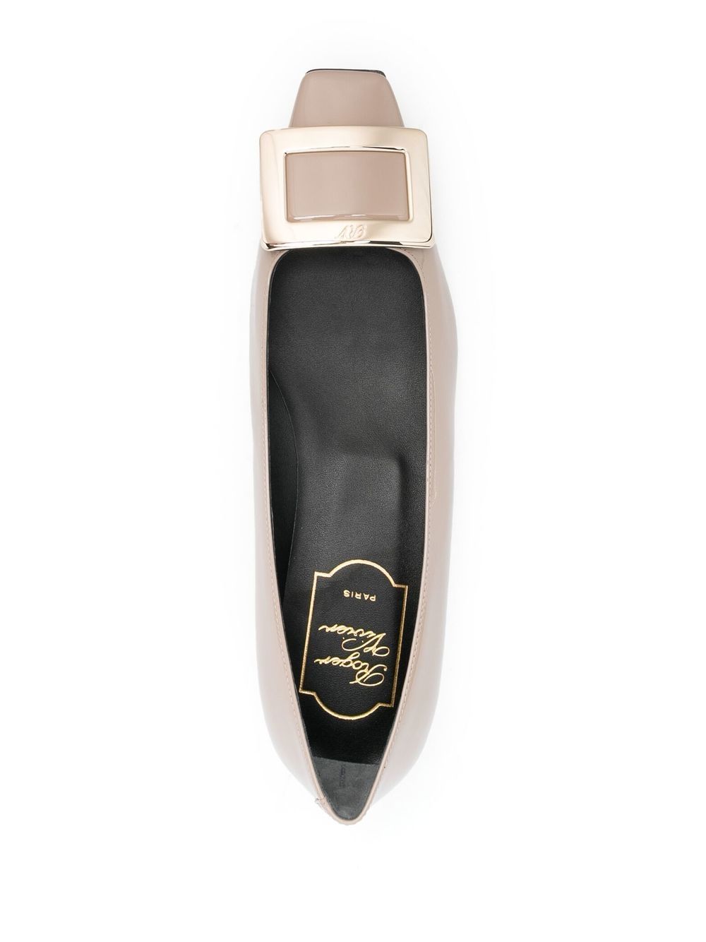 Roger Vivier Women Belle Vivier Patent Leather Ballets ROGER VIVIER