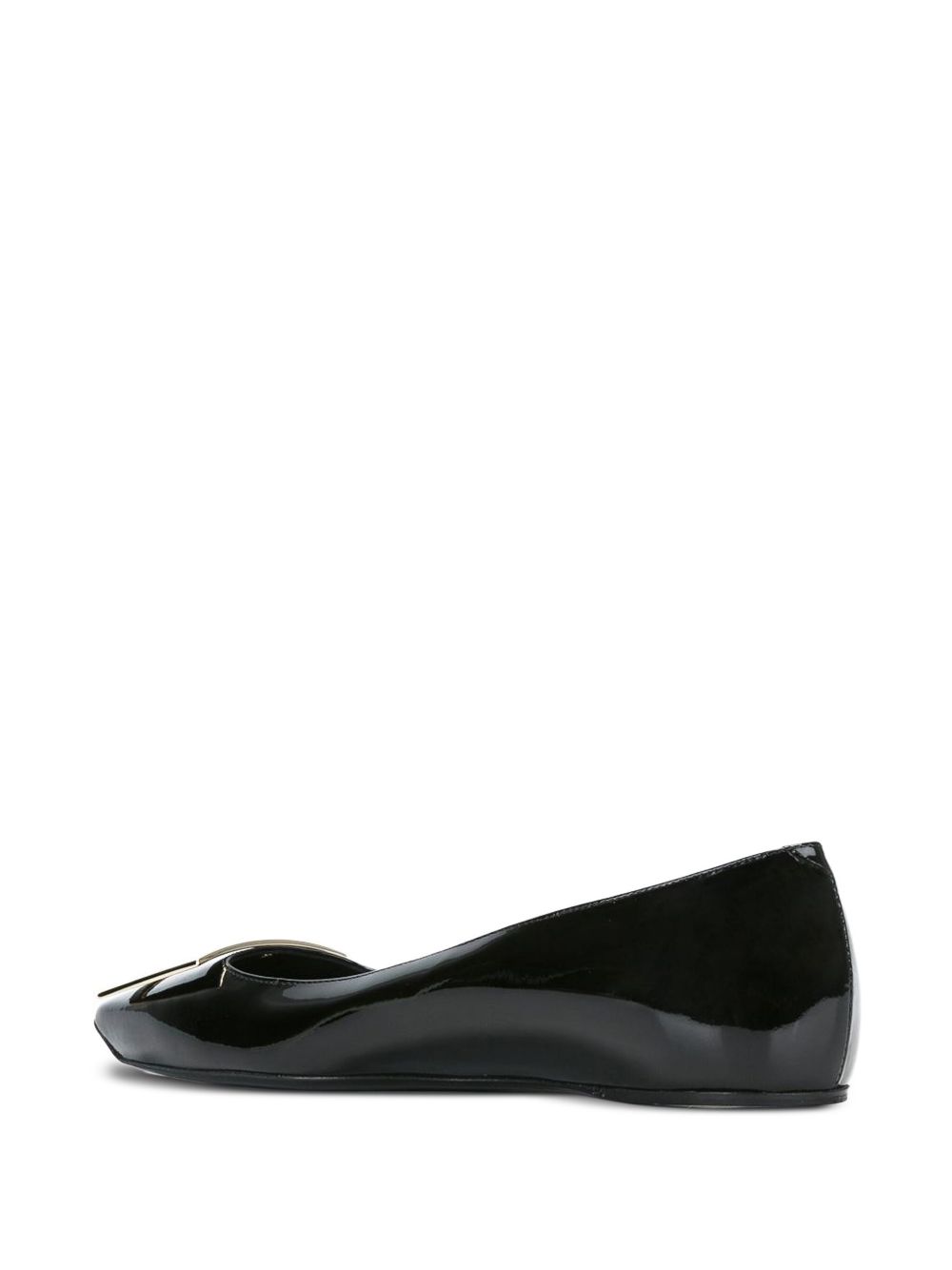Roger Vivier Women Trompette Leather Ballets ROGER VIVIER