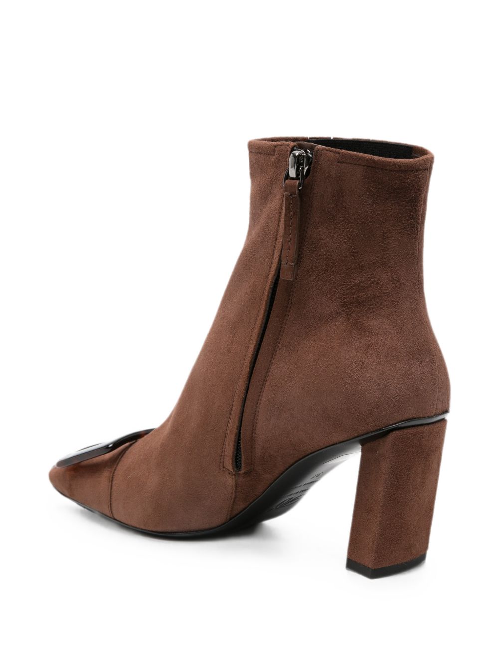 Roger Vivier Women Bellevivier Suede Leather Boots ROGER VIVIER