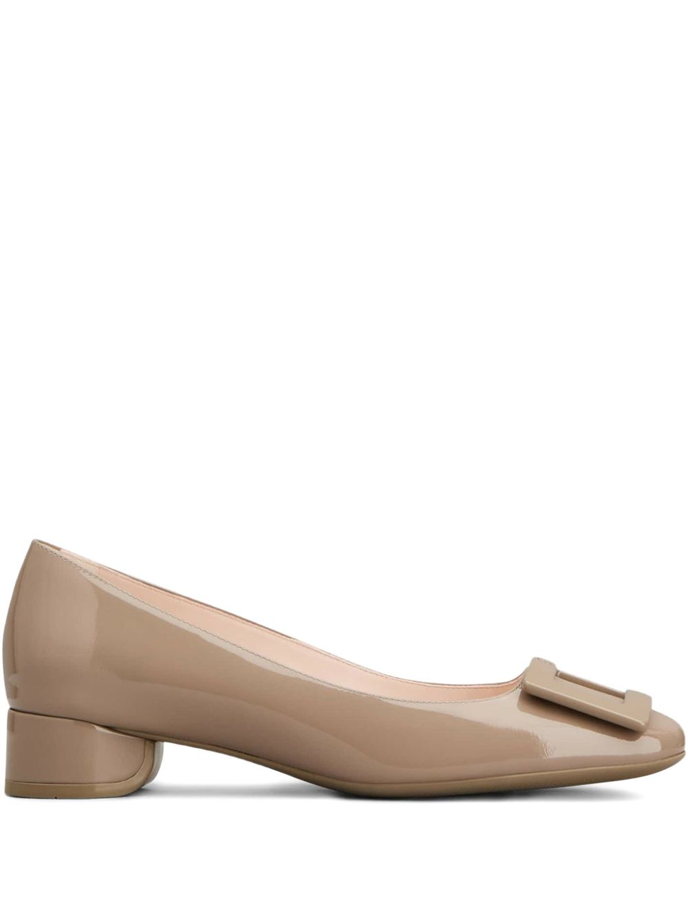 Roger Vivier Women Roundy Patent Leather Ballets ROGER VIVIER