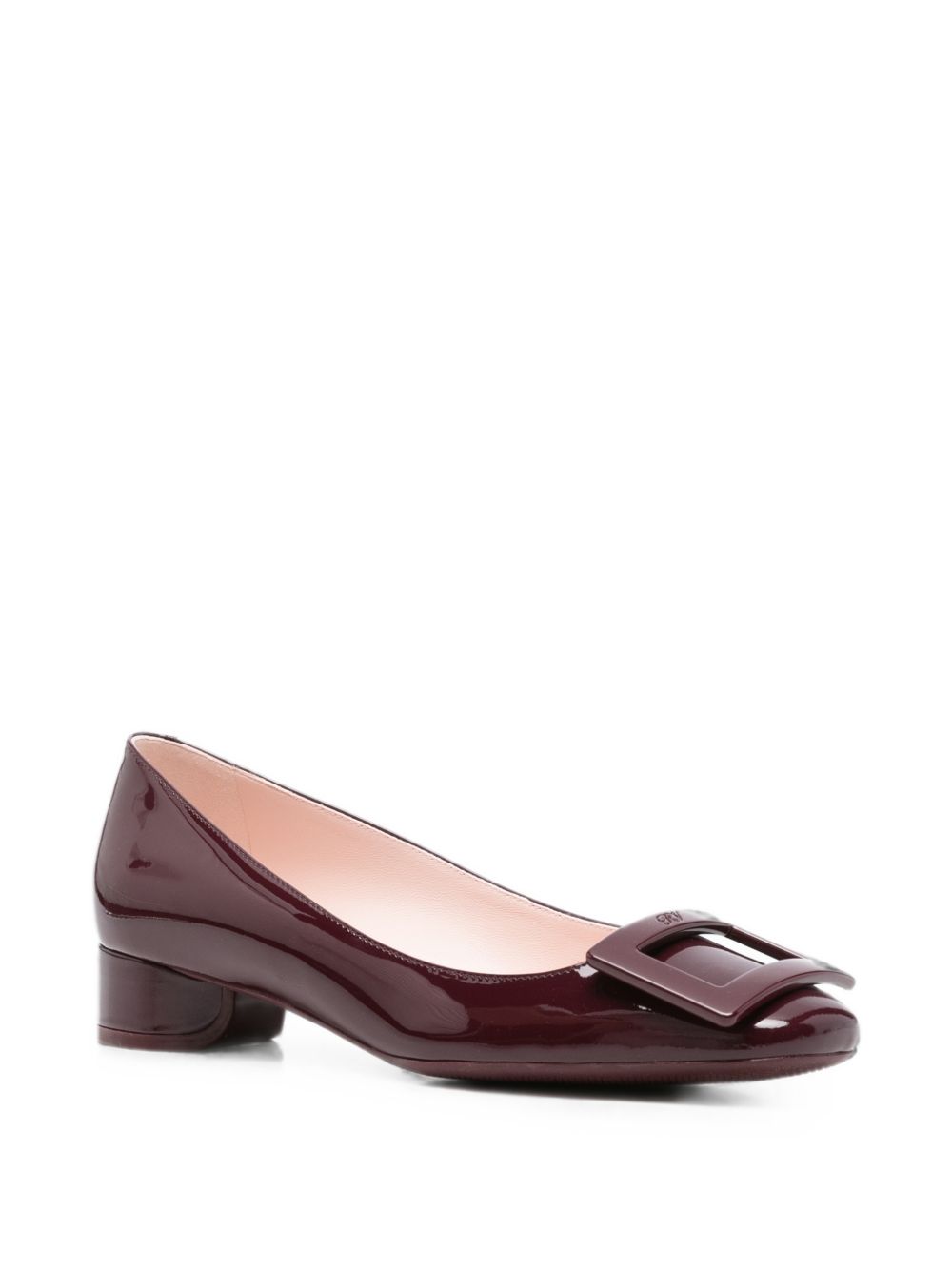 Roger Vivier Women Roundy Patent Leather Ballets ROGER VIVIER