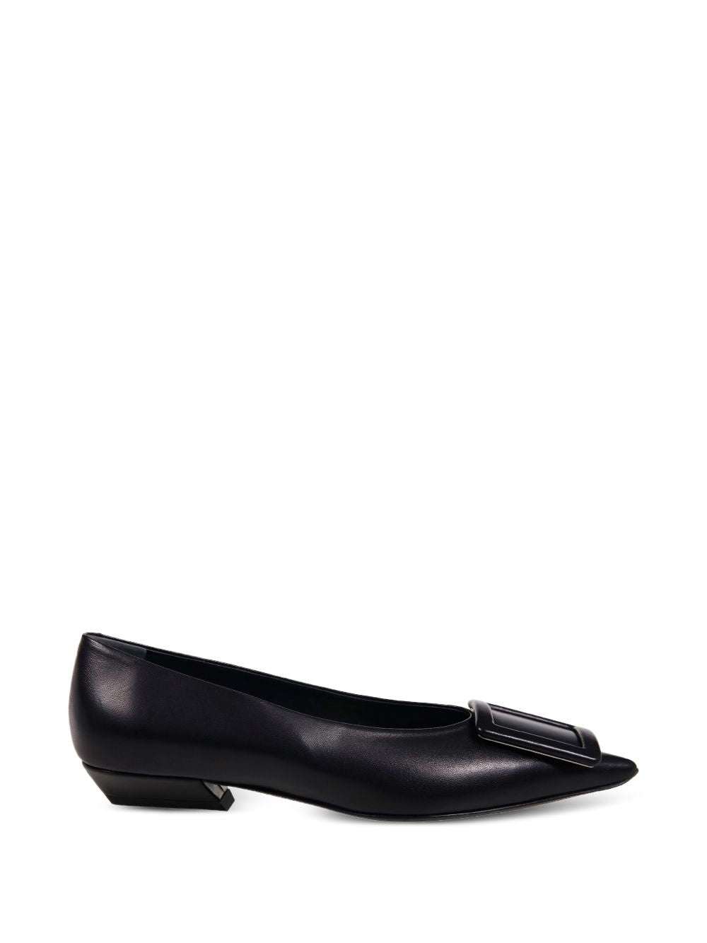 Roger Vivier Women Pointy Covered Leather Ballets ROGER VIVIER
