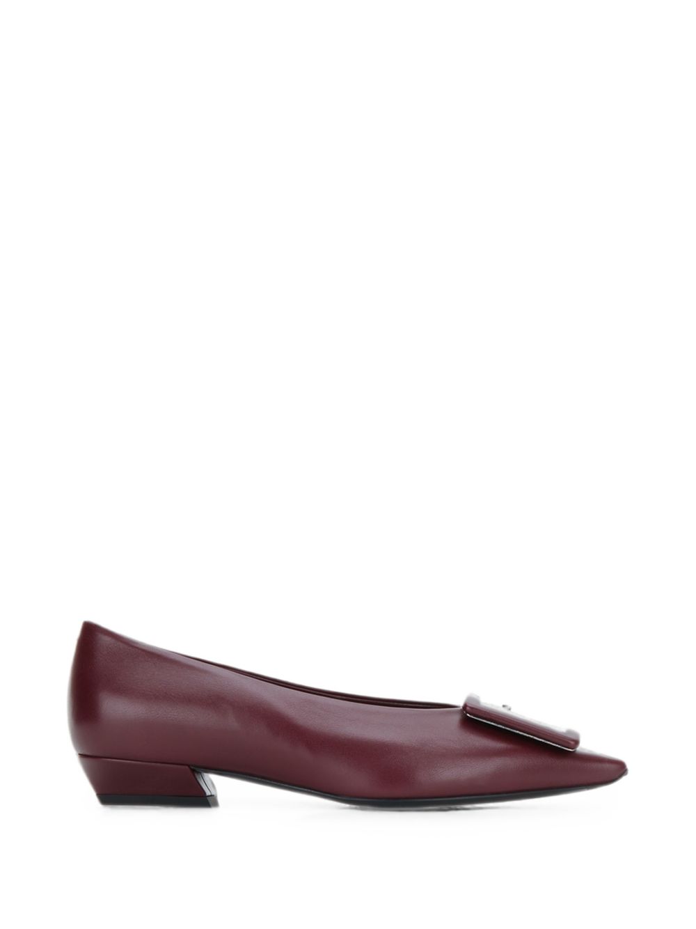 Roger Vivier Women Pointy Covered Leather Ballets