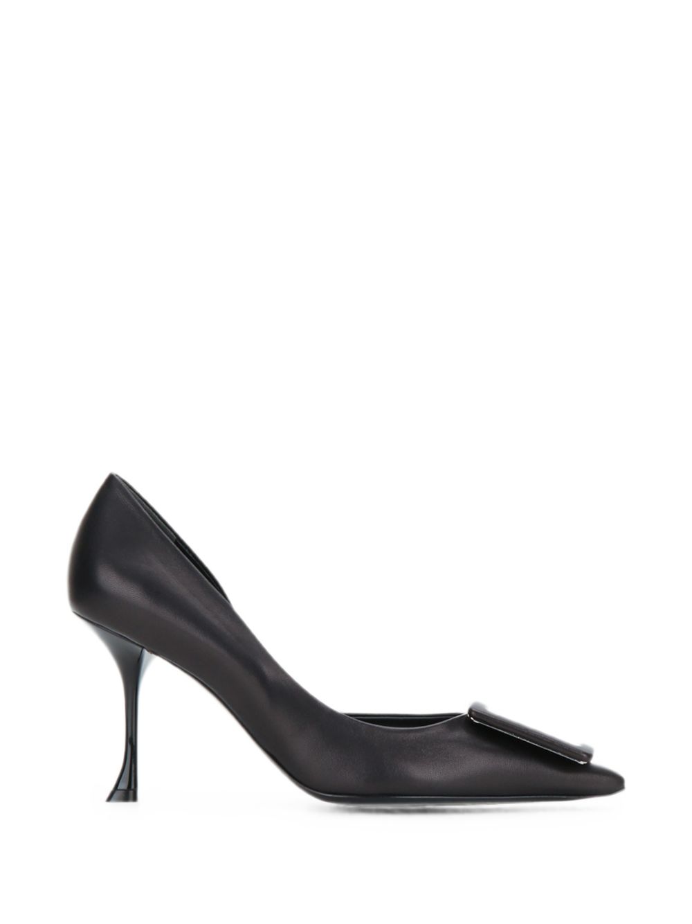 Roger Vivier Women Viv Ville Leather Pumps ROGER VIVIER