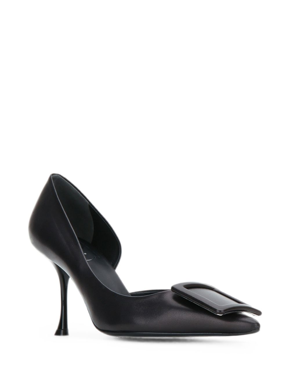 Roger Vivier Women Viv Ville Leather Pumps ROGER VIVIER