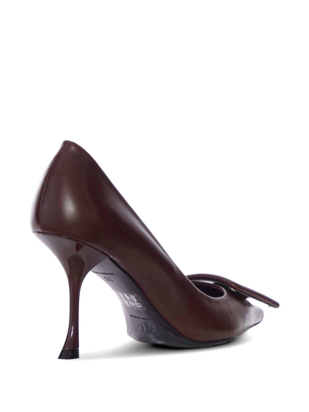 Roger Vivier Women Viv Ville Leather Pumps ROGER VIVIER
