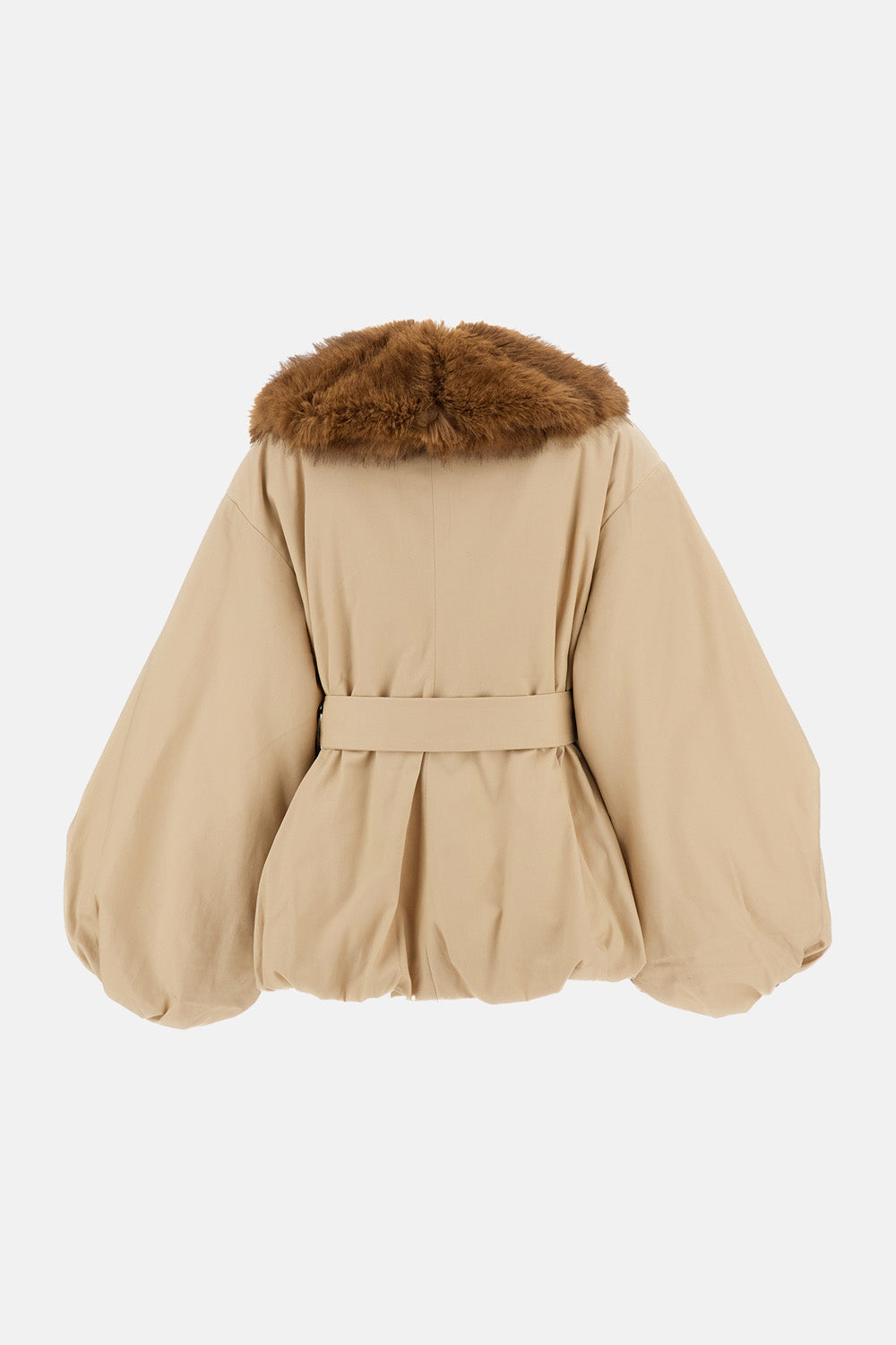 Rotate Women Jacket With Faux Fur Collar ROTATE