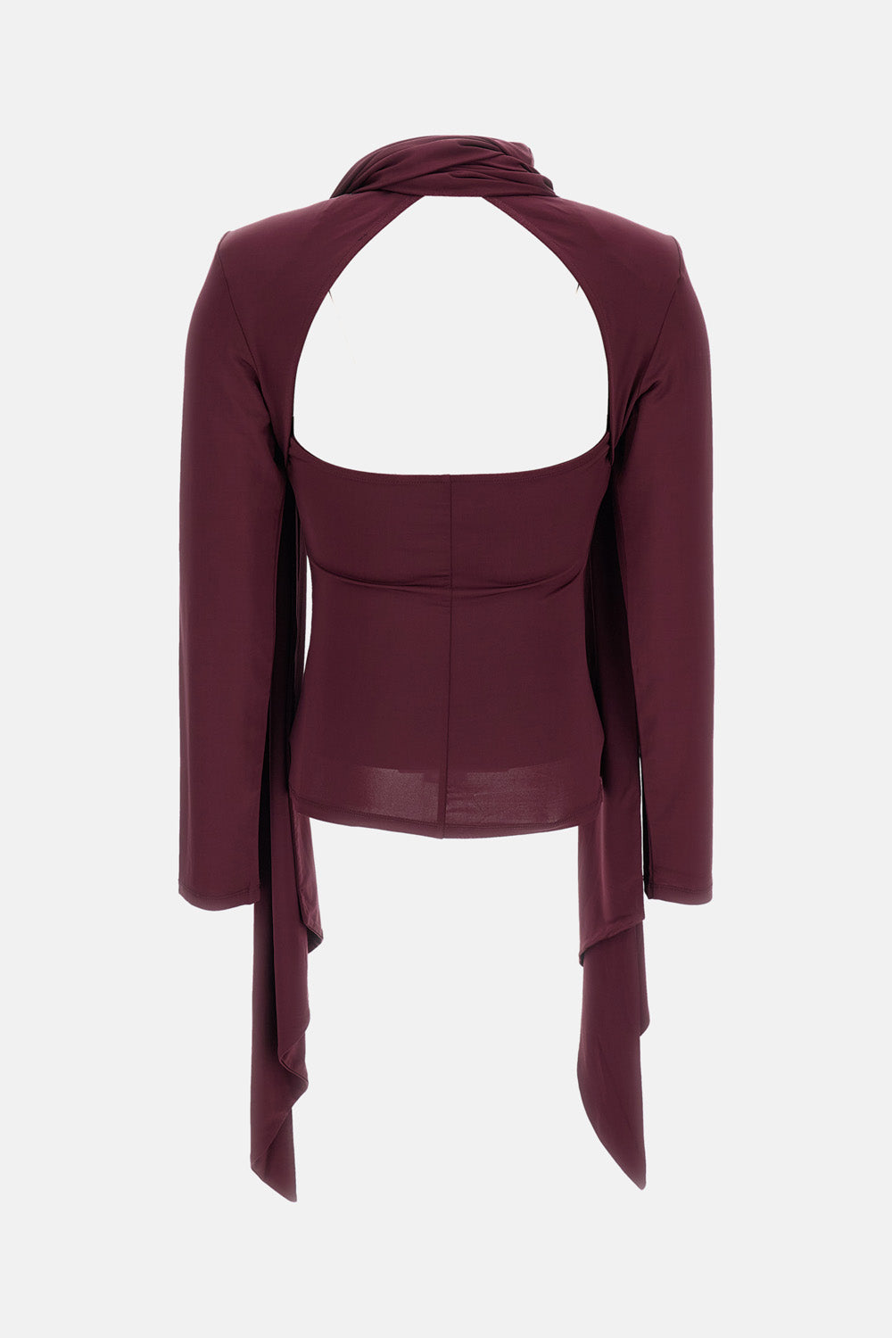 Rotate Women Long-Sleeved Scarf Top ROTATE