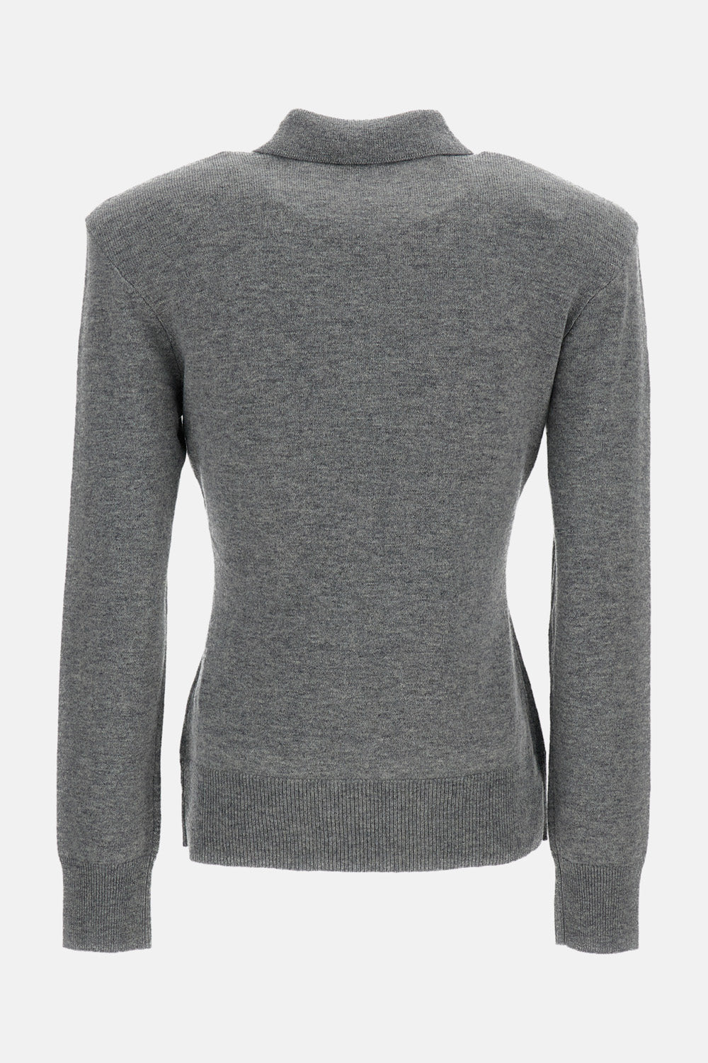 Rotate Women Wool Longleeve Polo ROTATE