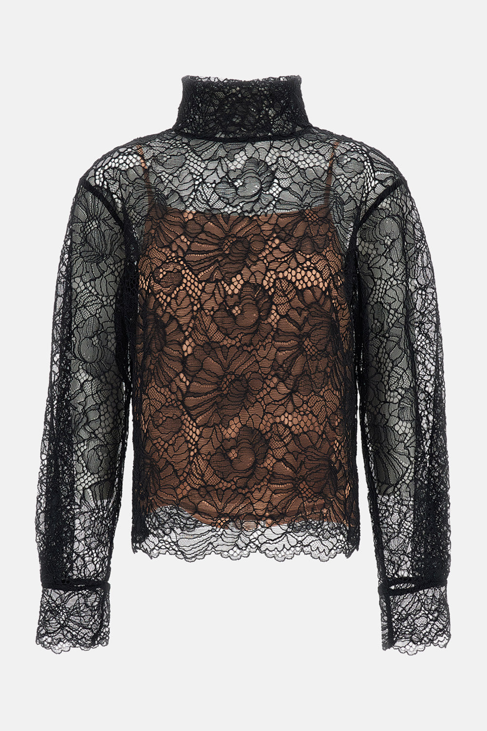 Rotate Women Lace Long Sleeve Blouse ROTATE