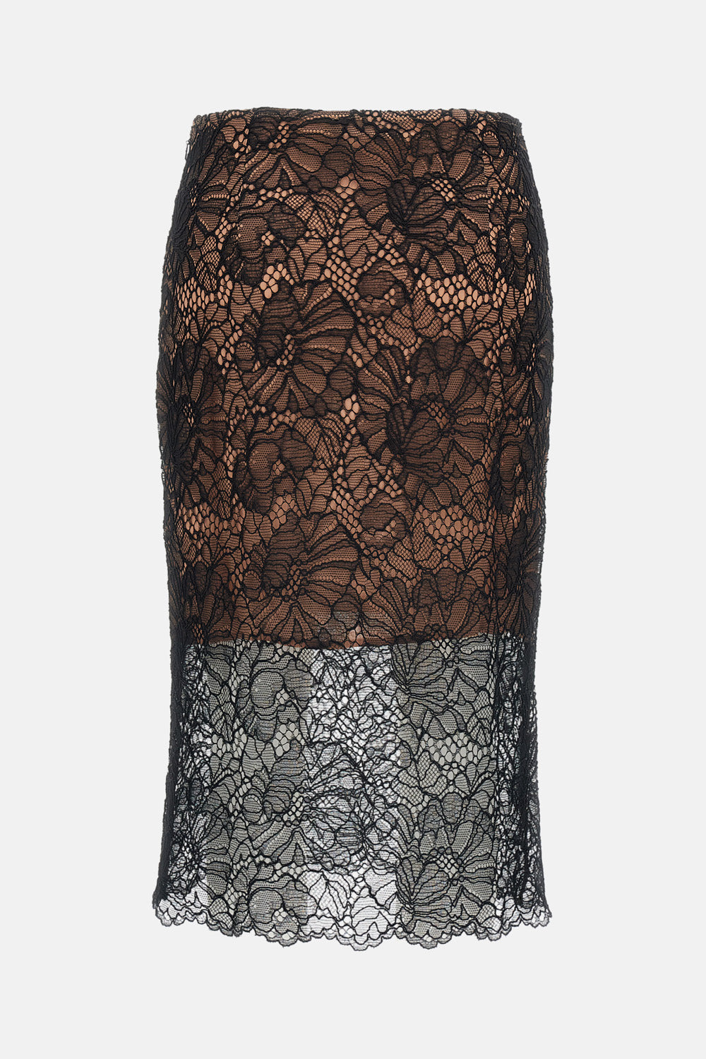 Rotate Women Lace Midi Pencil Skirt ROTATE