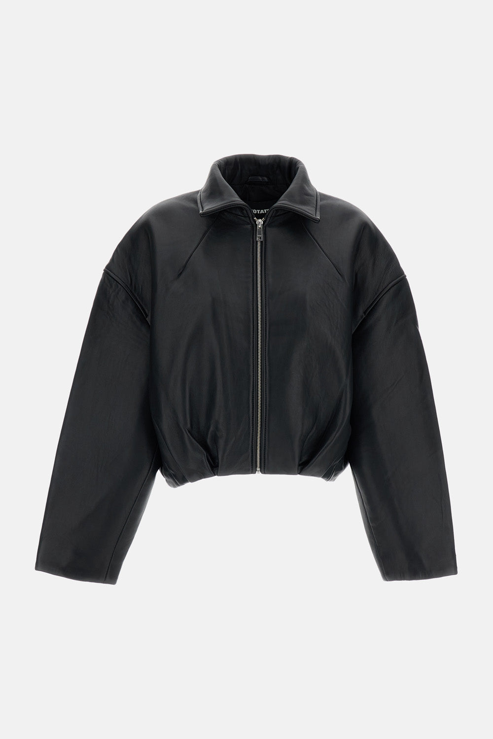 Rotate Women Boxy Leather Jacket ROTATE
