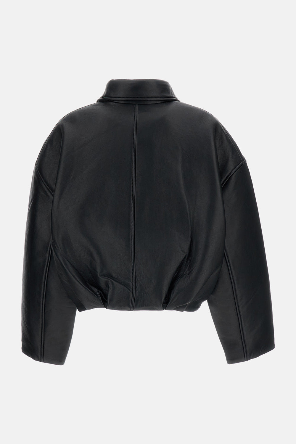 Rotate Women Boxy Leather Jacket ROTATE