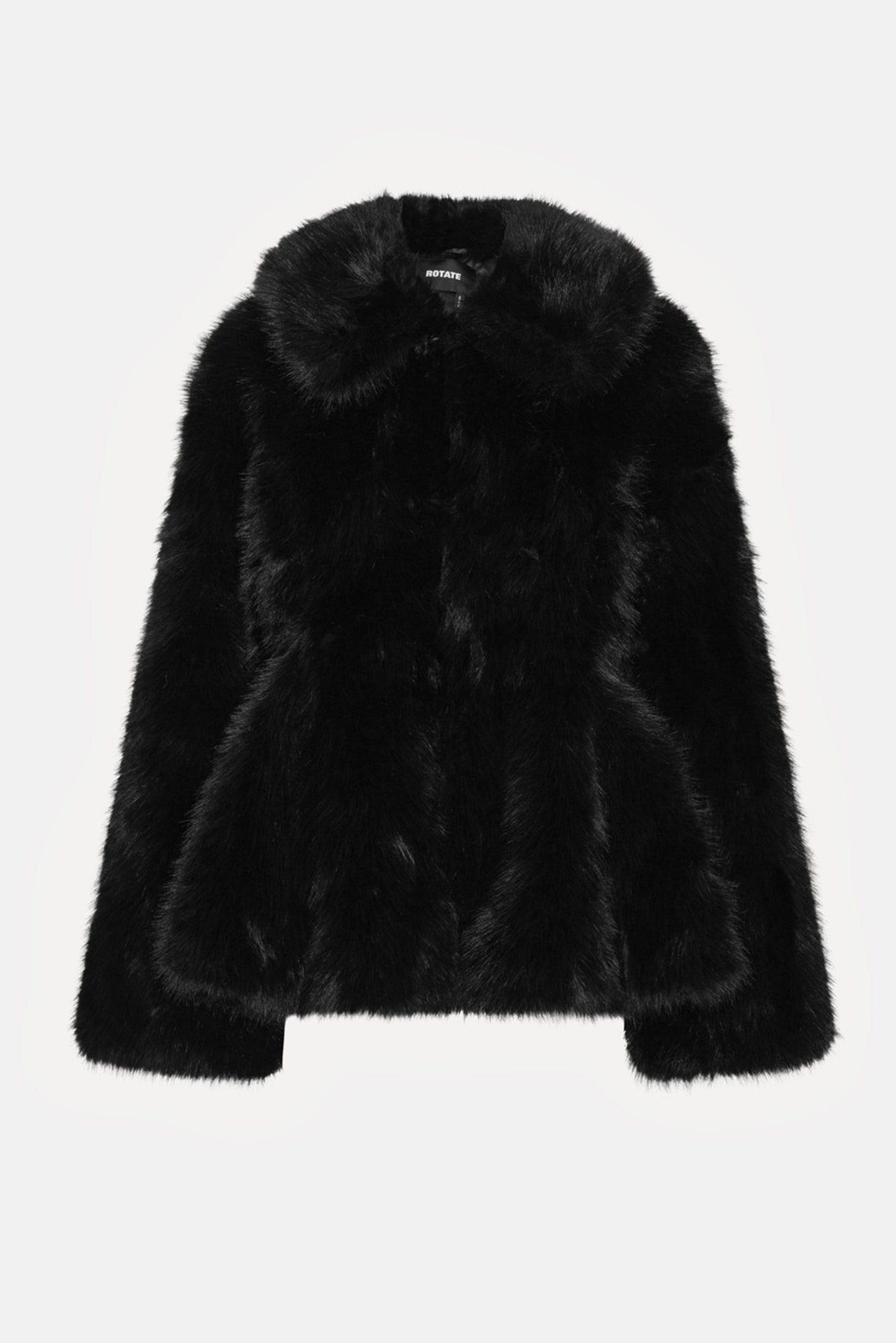 Rotate Women Faux Fur Flared Jacket ROTATE
