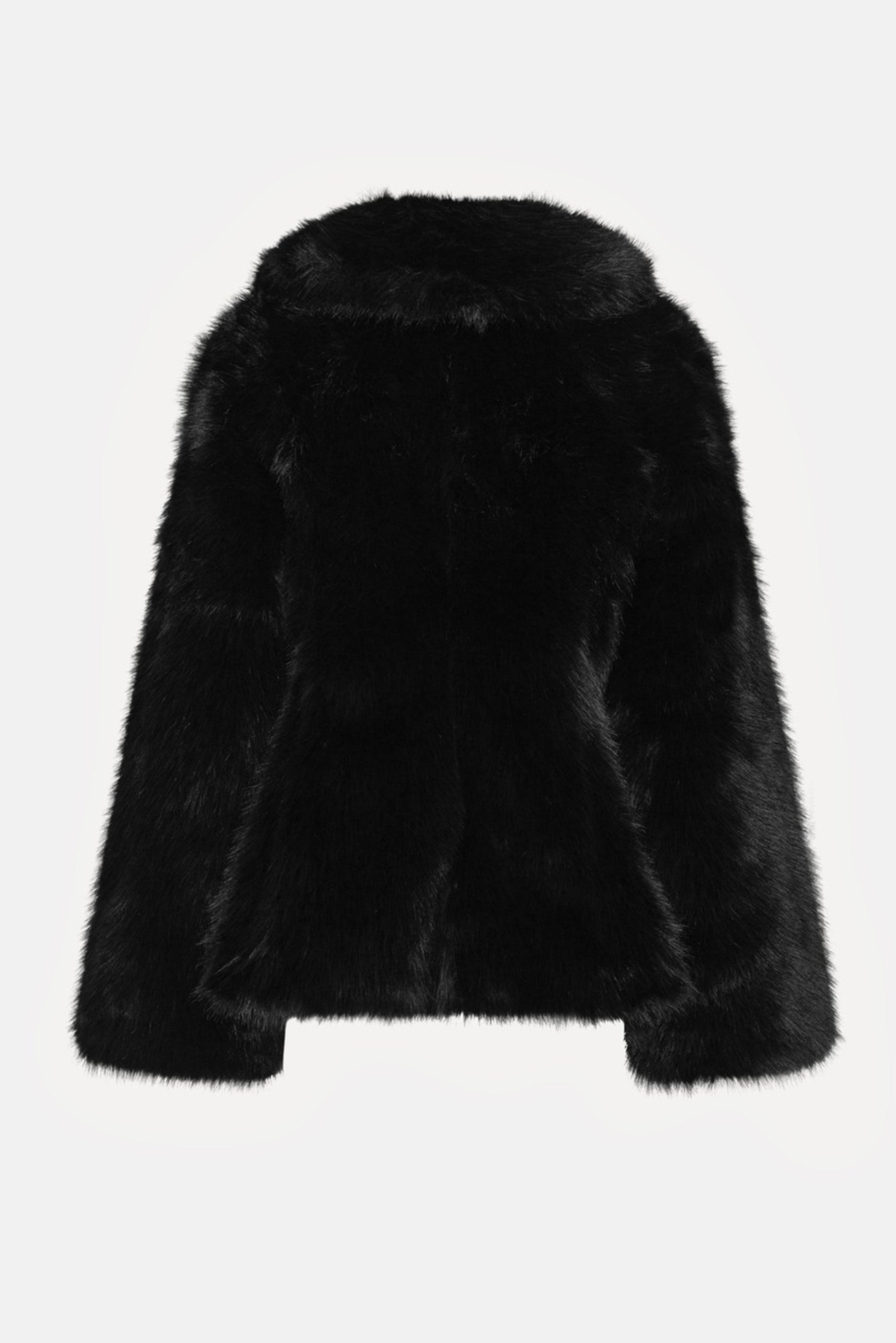 Rotate Women Faux Fur Flared Jacket ROTATE