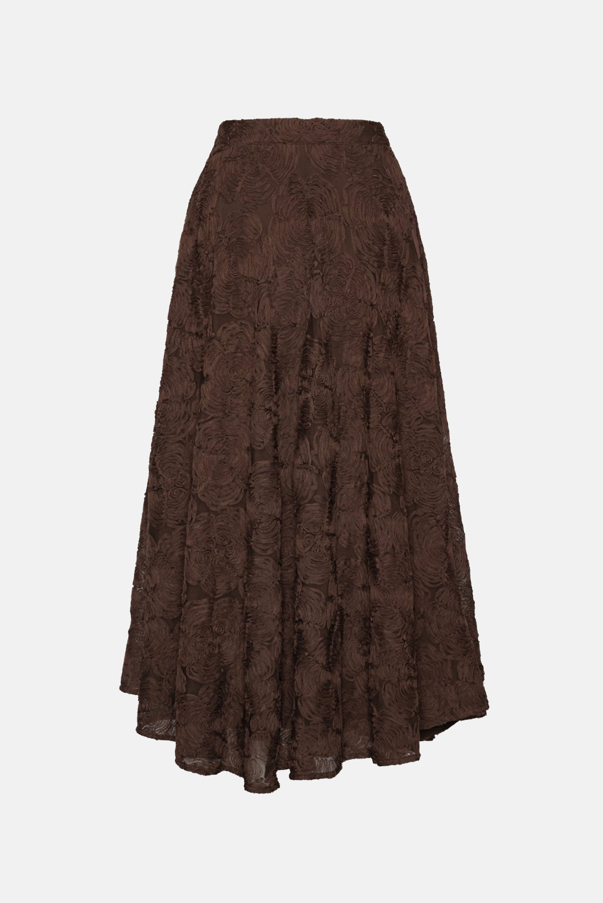 Rotate Women Flower Mesh Sun Skirt ROTATE