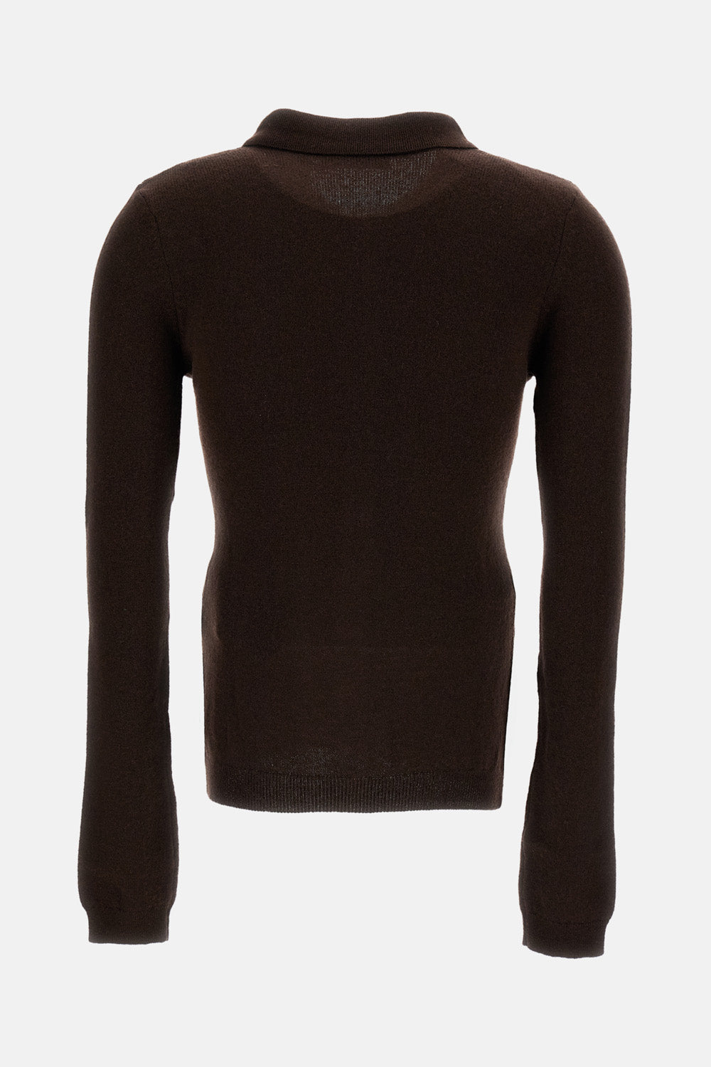 Rotate Women Knitted Wool-Cashmere Polo Shirt ROTATE