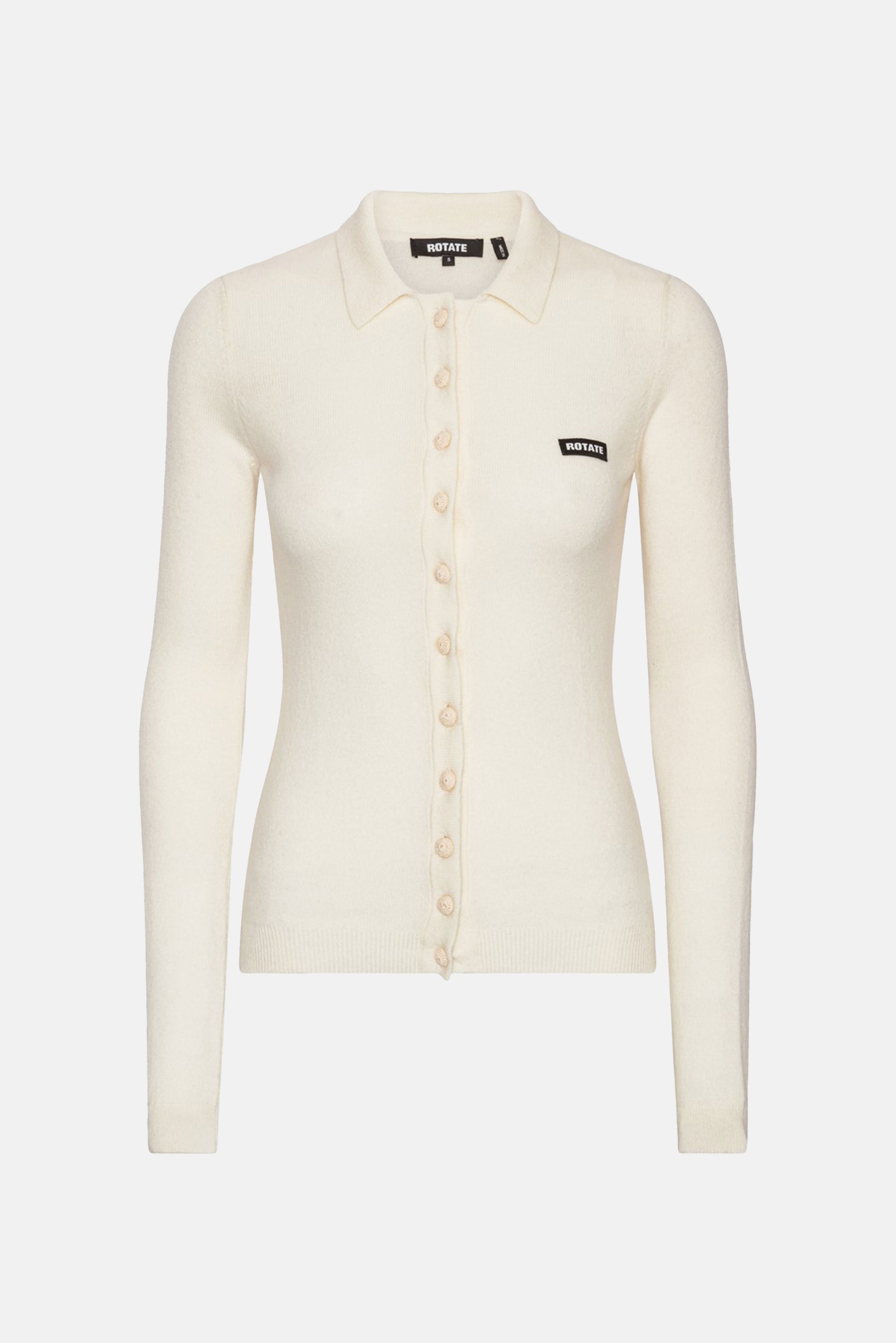 Rotate Women Knitted Polo Top ROTATE