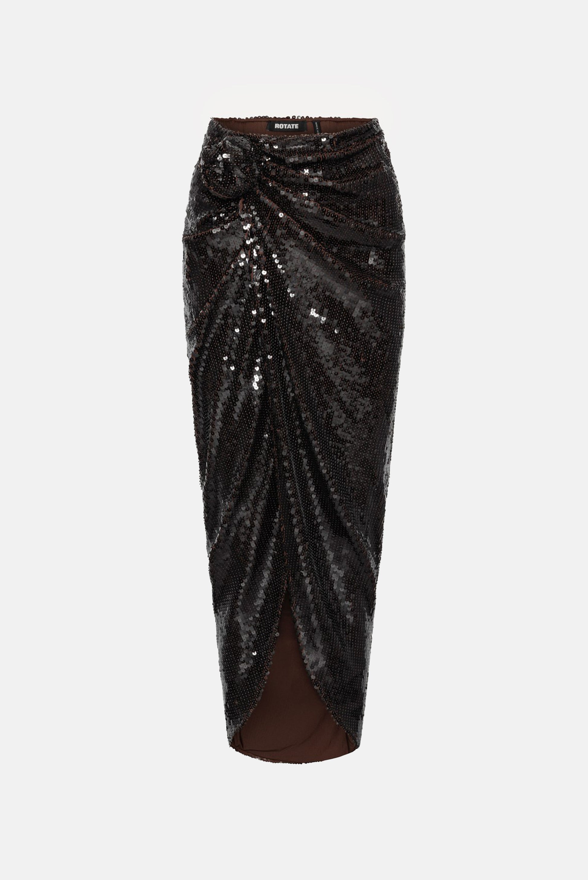 Rotate Women Sequins Knot Skirt ROTATE