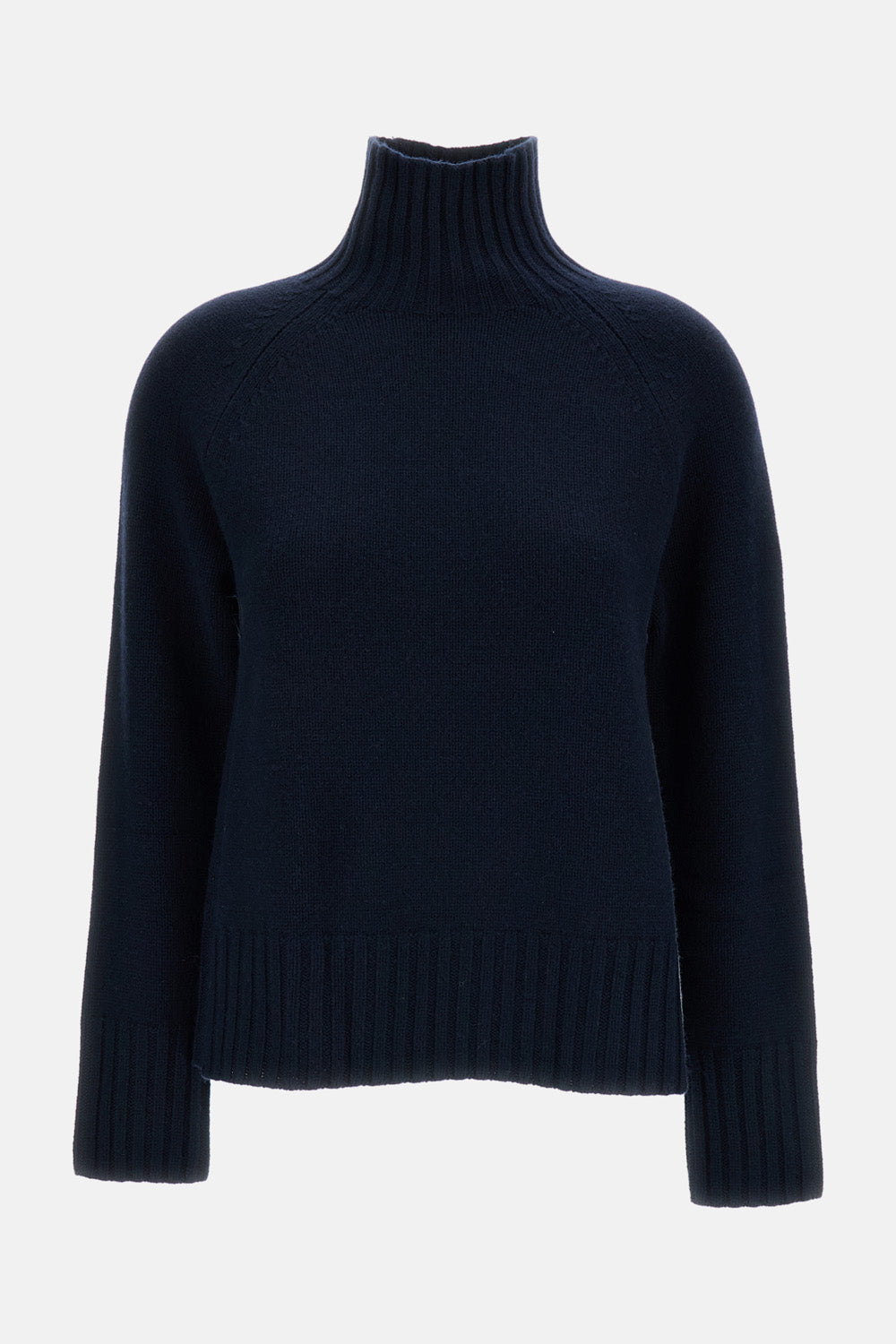 S Max Mara Women Boxy Turtleneck Wool And Cashmere Sweater S MAX MARA