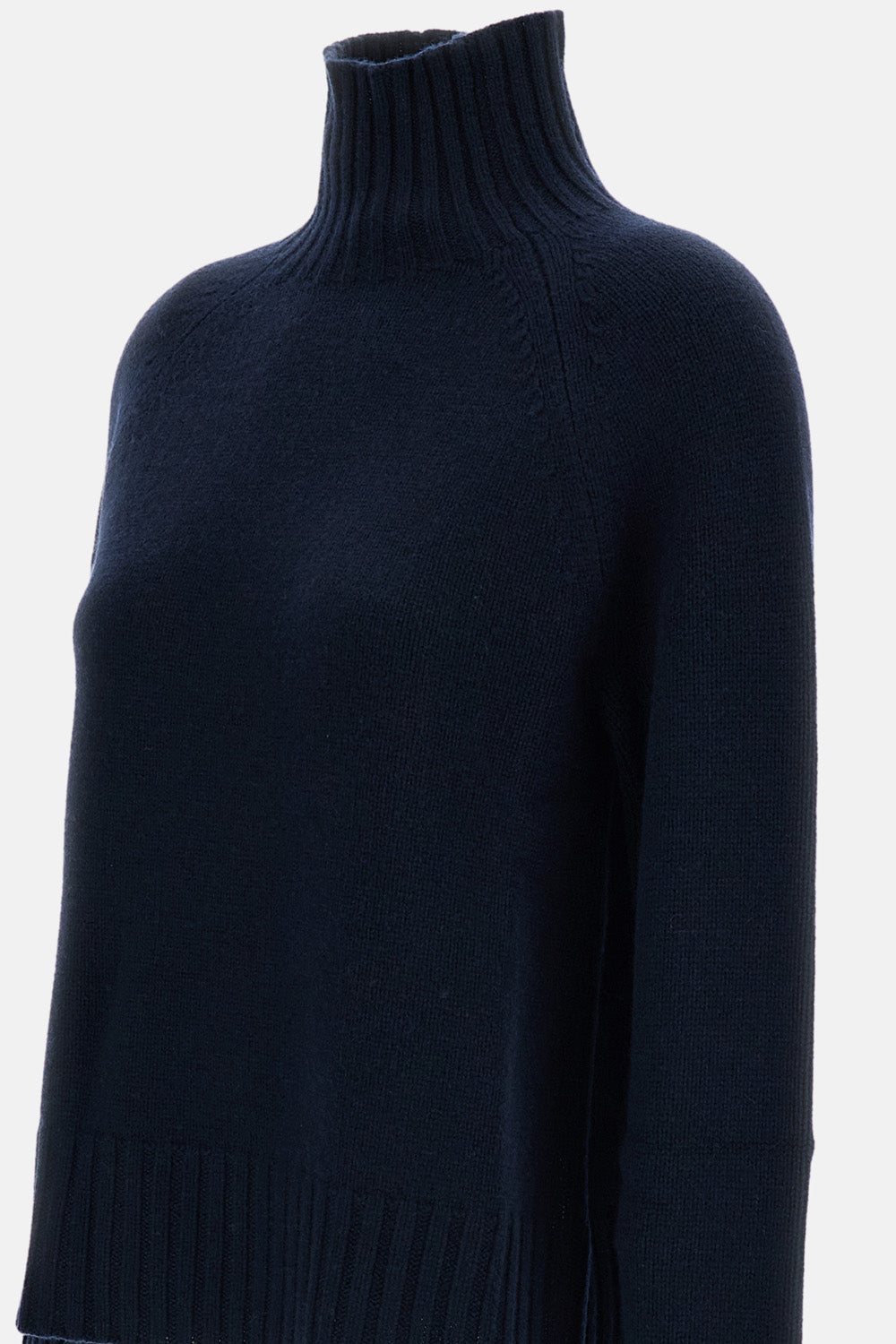 S Max Mara Women Boxy Turtleneck Wool And Cashmere Sweater S MAX MARA