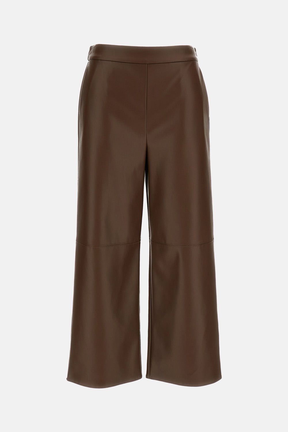 S Max Mara Women Coated Jersey Cropped Trousers S MAX MARA