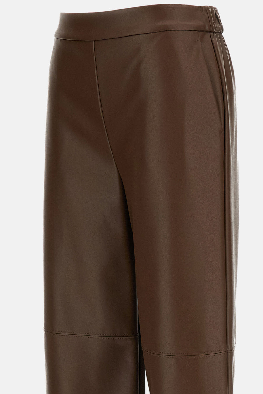S Max Mara Women Coated Jersey Cropped Trousers S MAX MARA