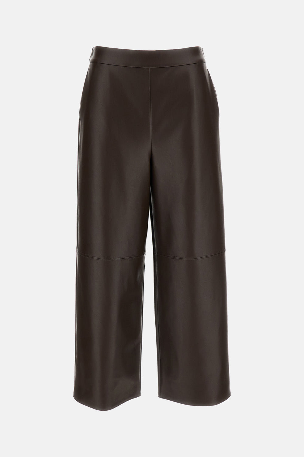 S Max Mara Women Coated Jersey Cropped Trousers S MAX MARA