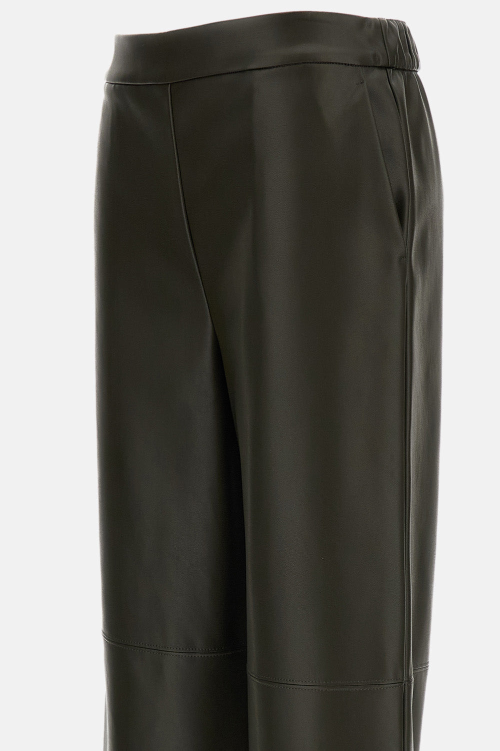 S Max Mara Women Coated Jersey Cropped Trousers S MAX MARA