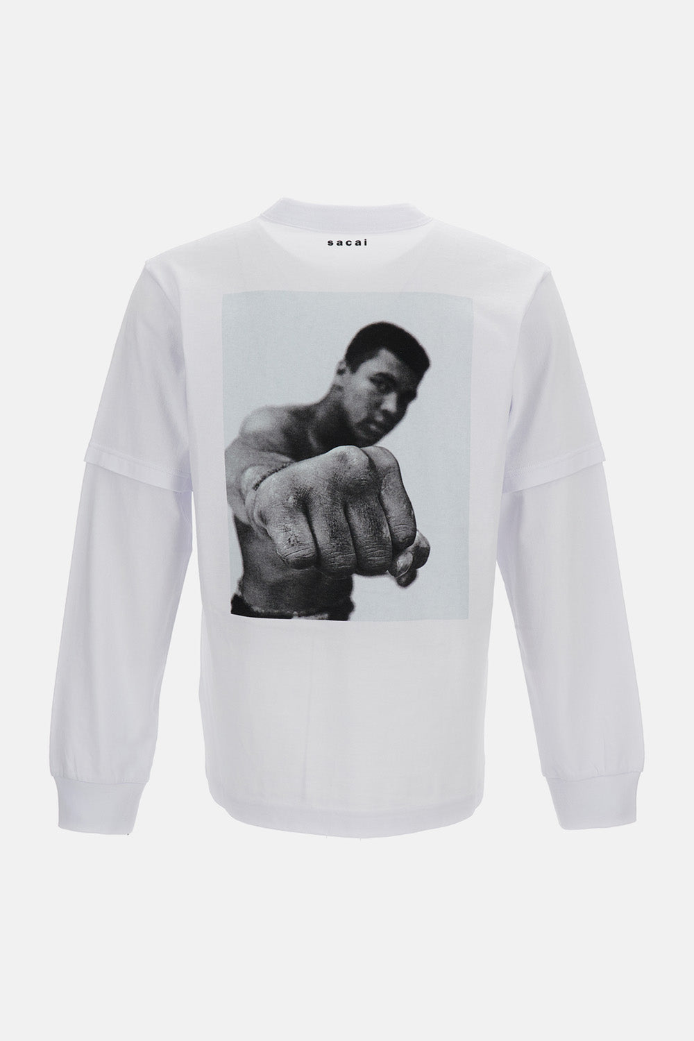 Sacai Men Graphic Print Longsleeve Shirt SACAI