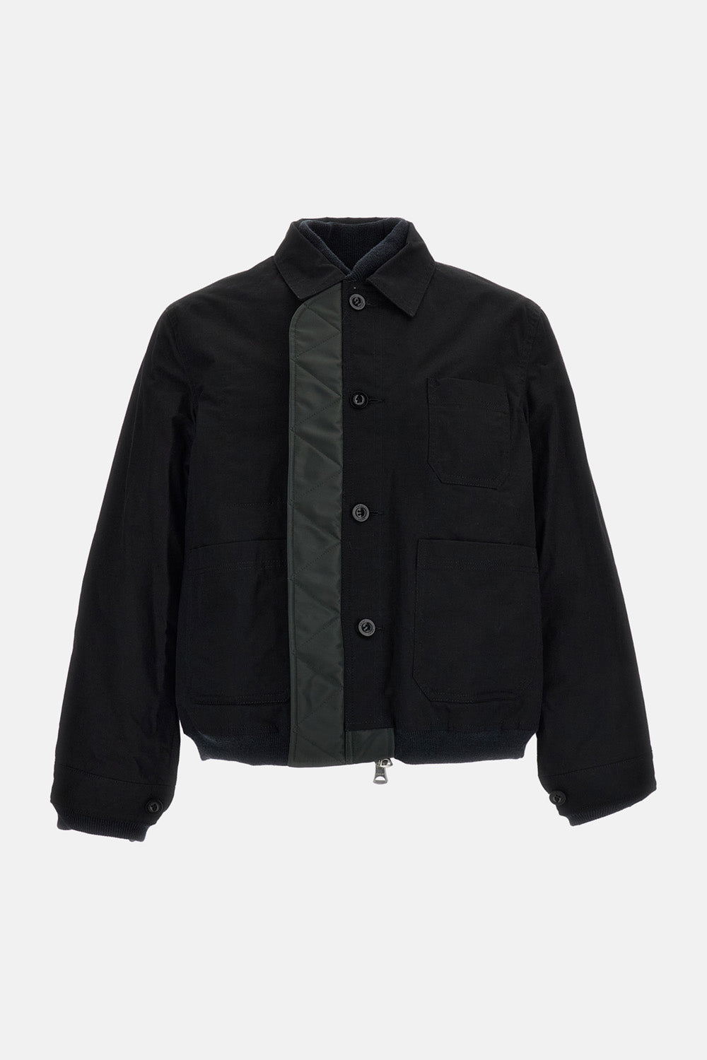 Sacai Men Nylon Twill Rip Stop Reversible Jacket SACAI