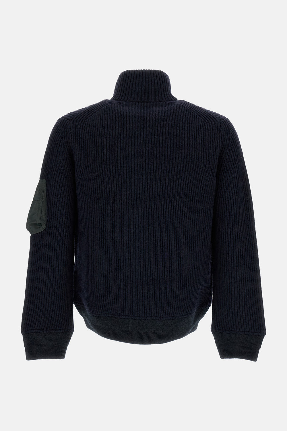 Sacai Men Wool Knit Fisherman Cardigan SACAI