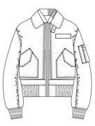 Sacai Women Nylon Twill Blouson SACAI